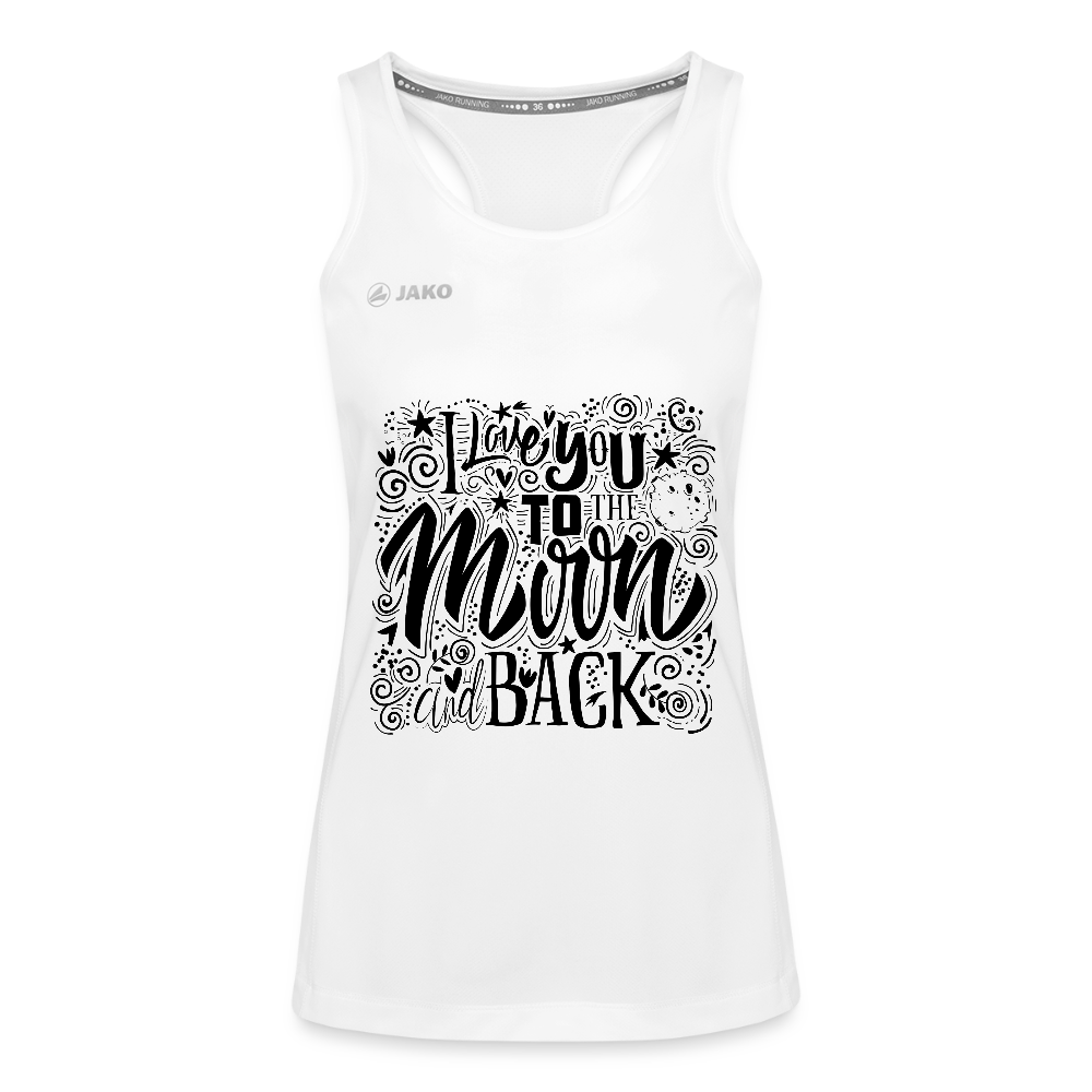 JAKO Vrouwen tanktop Run 2.0 - wit