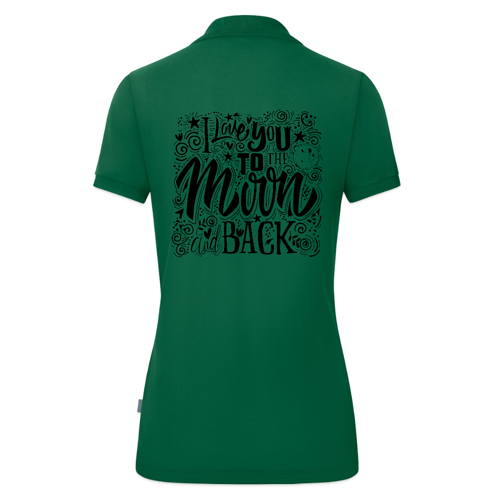 JAKO Vrouwen polo Organic - kelly groen