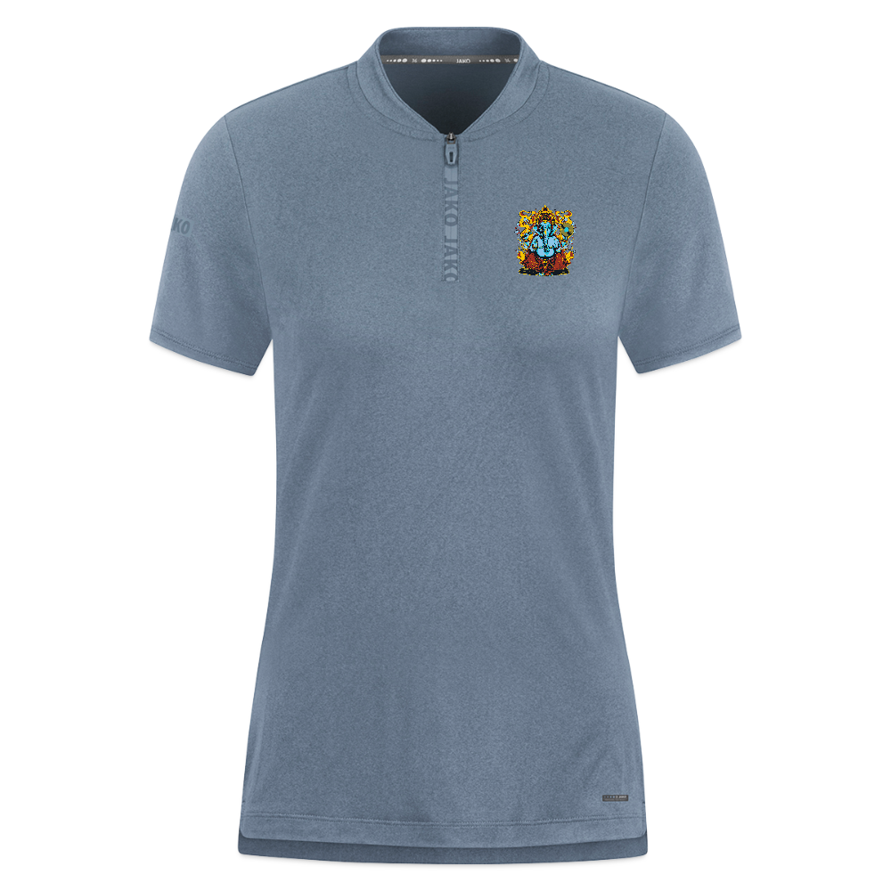 JAKO Vrouwen poloshirt Pro Casual - blauwgrijs