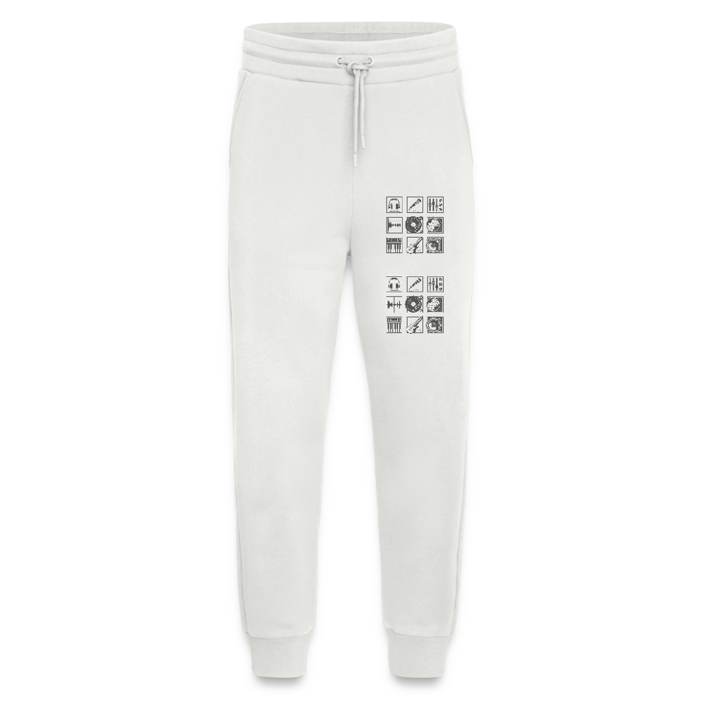 Organic relaxed joggingbroek made in EU - OFF WHITE