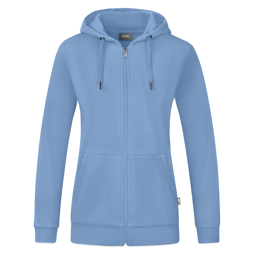 JAKO Vrouwen ziphoodie Organic - sky