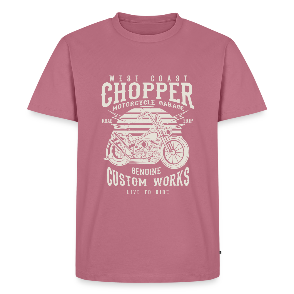 Mannen Premium T-shirt - mauve