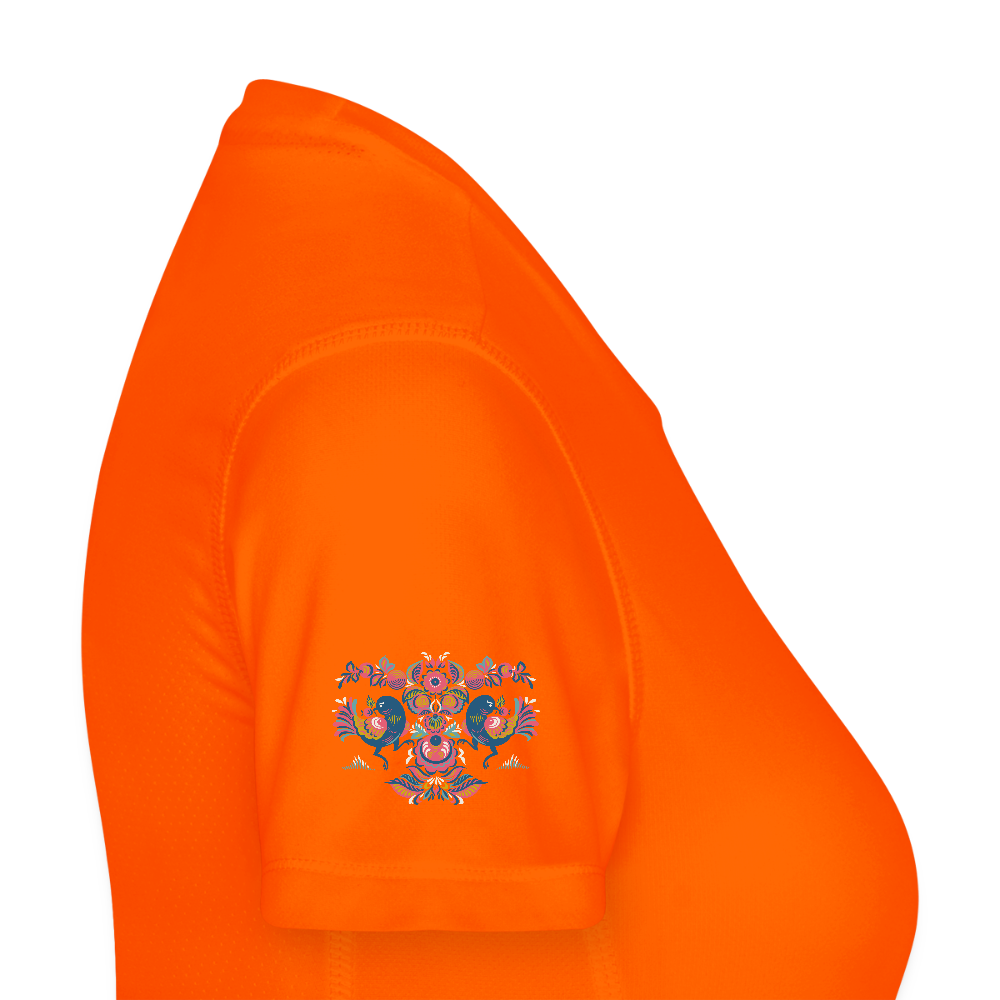 JAKO Vrouwen T-shirt Run 2.0 - neonoranje