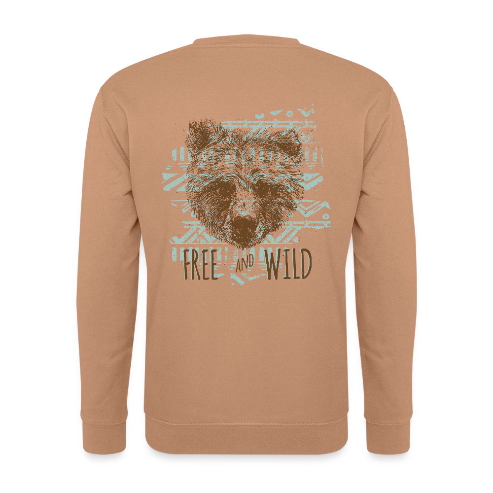 Unisex sweater - mokka