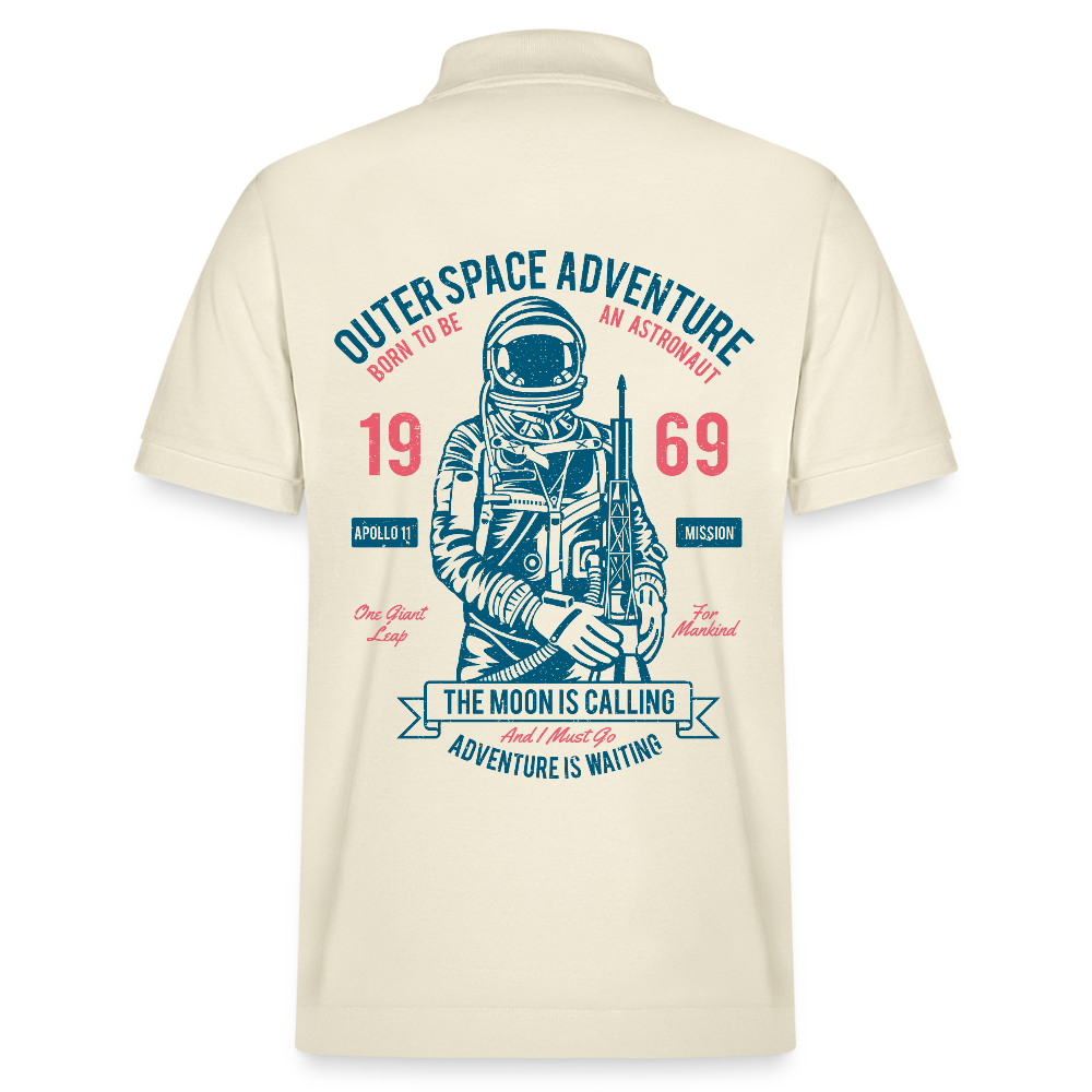 Stanley/Stella uniseks bio poloshirt PREPSTER - witgrijs