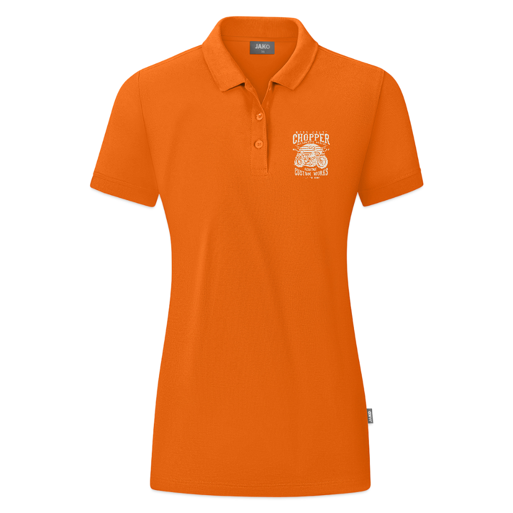JAKO Vrouwen polo Organic - neonoranje
