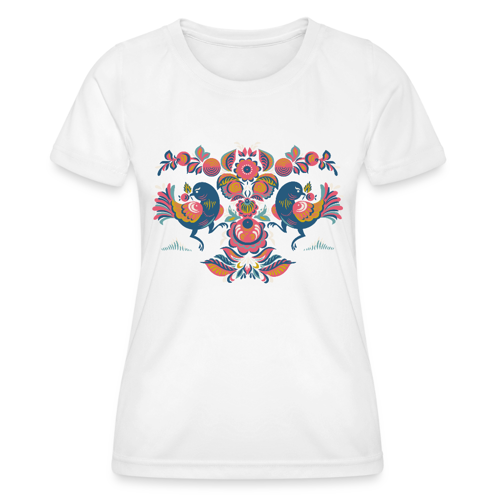 Functioneel T-shirt voor vrouwen - wit