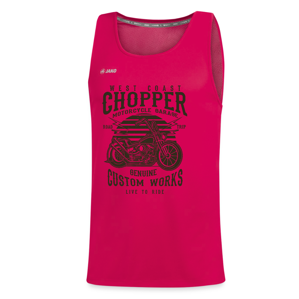 JAKO Teenager tanktop Run 2.0 - donker roze