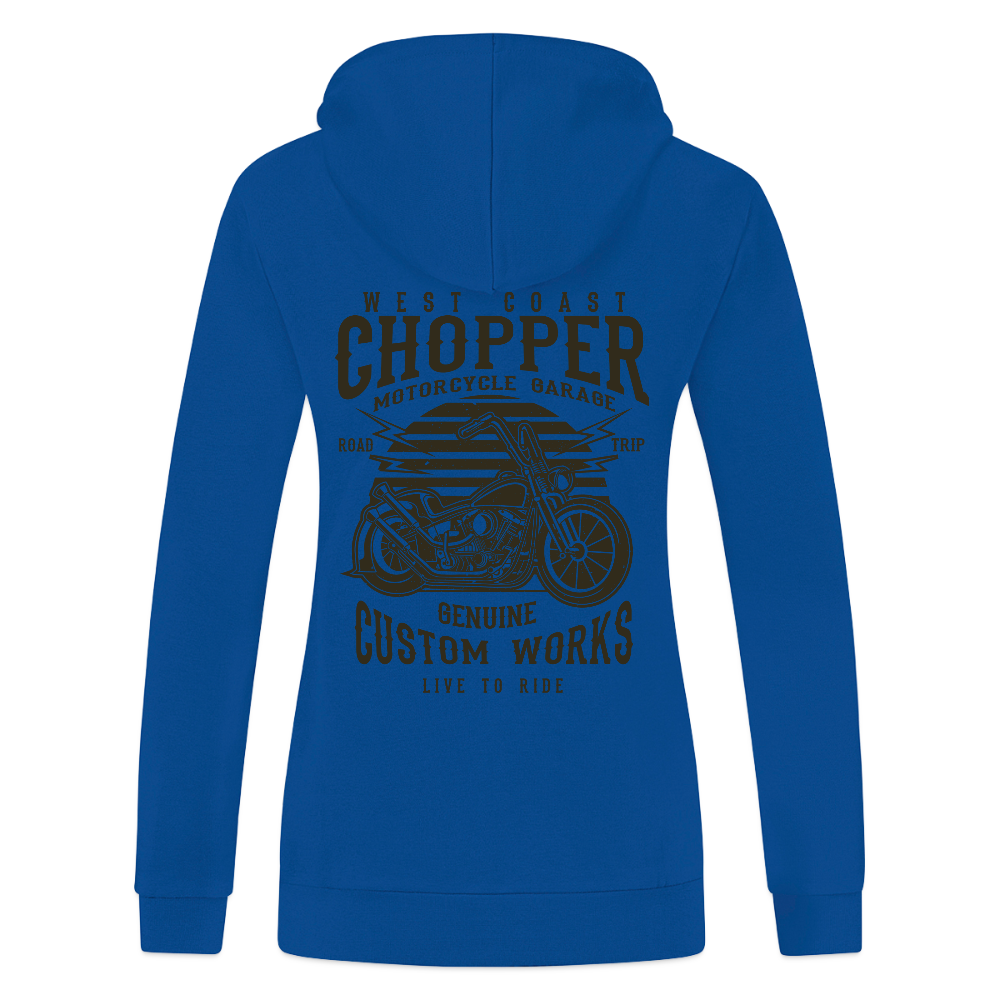 JAKO Vrouwen ziphoodie Organic - blauw