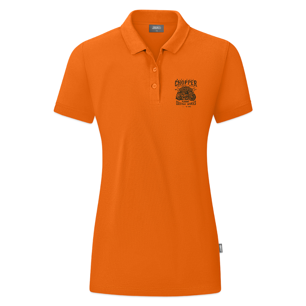 JAKO Vrouwen polo Organic - neonoranje