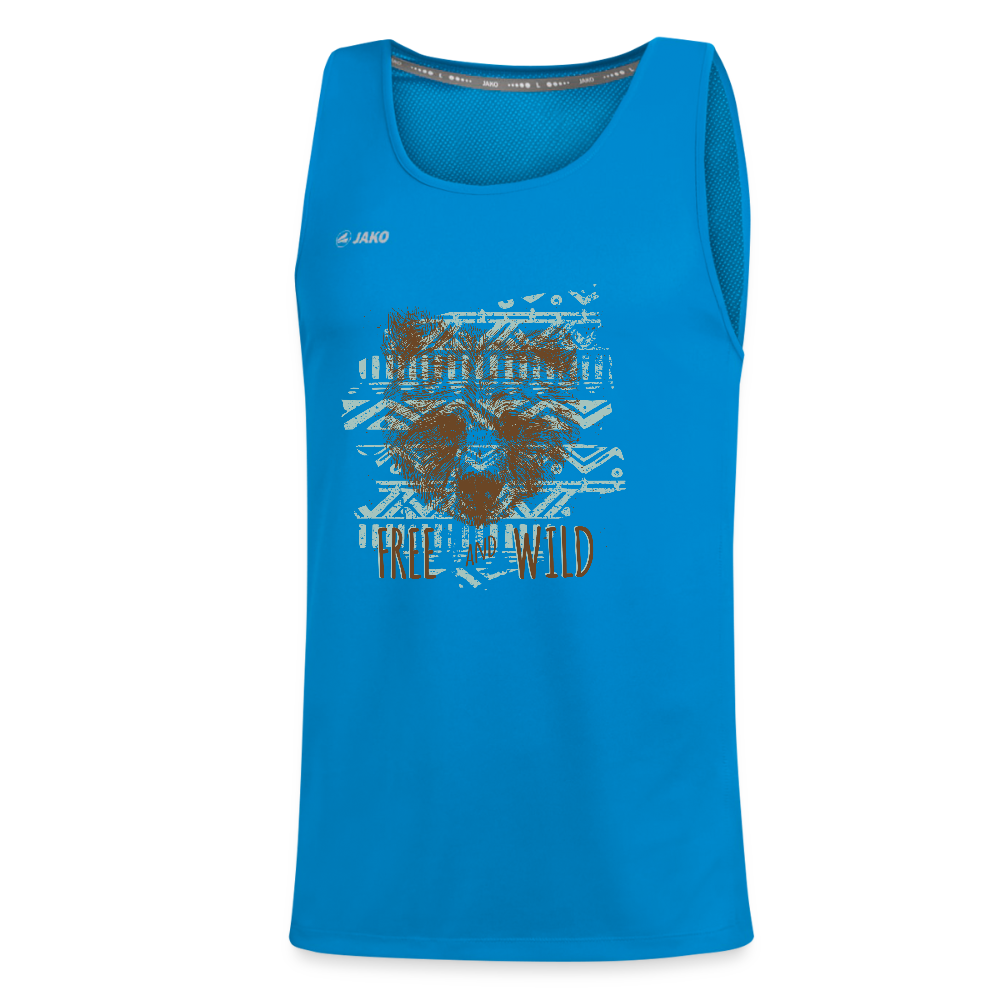 JAKO Teenager tanktop Run 2.0 - saffierblauw