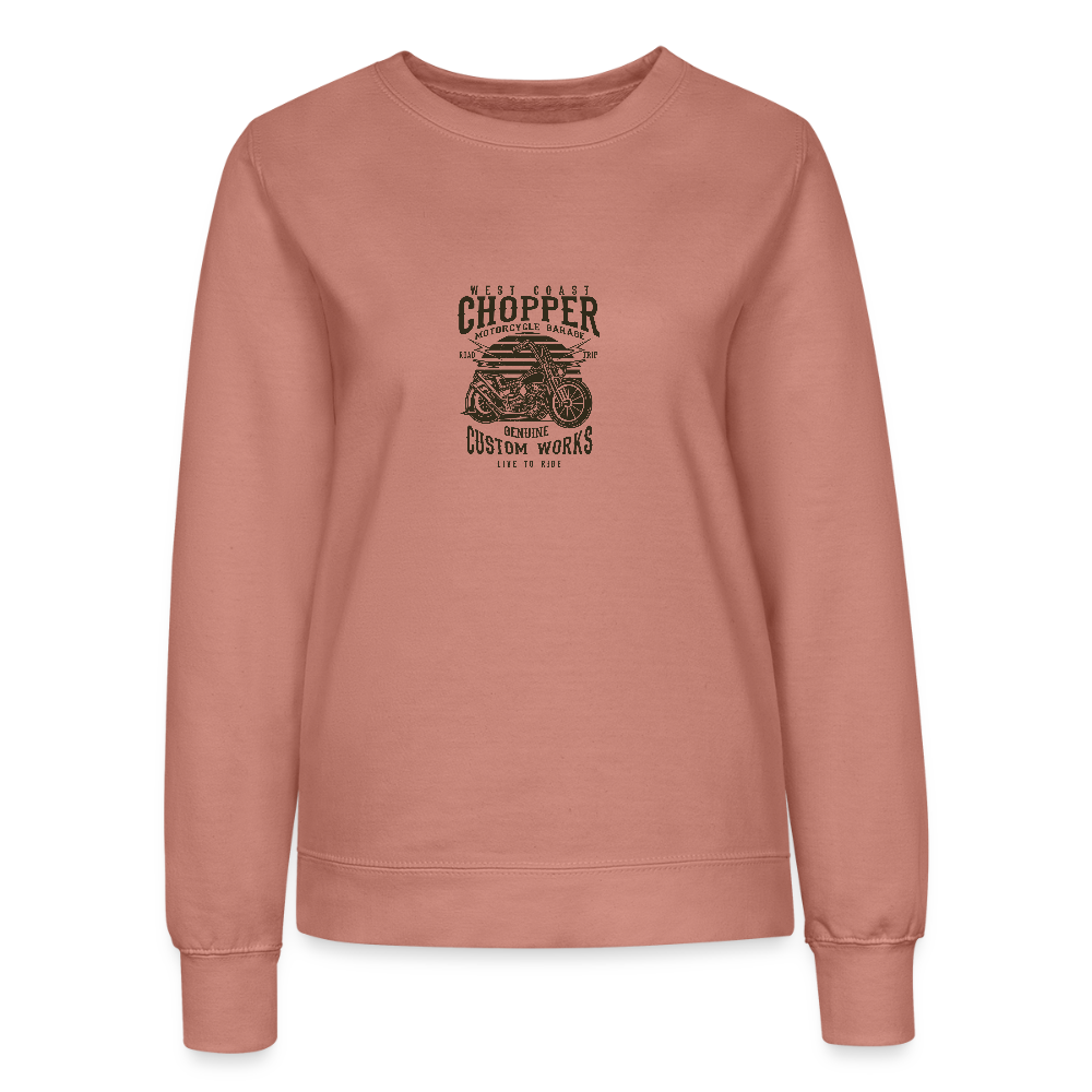 Vrouwen sweatshirt - altrosa