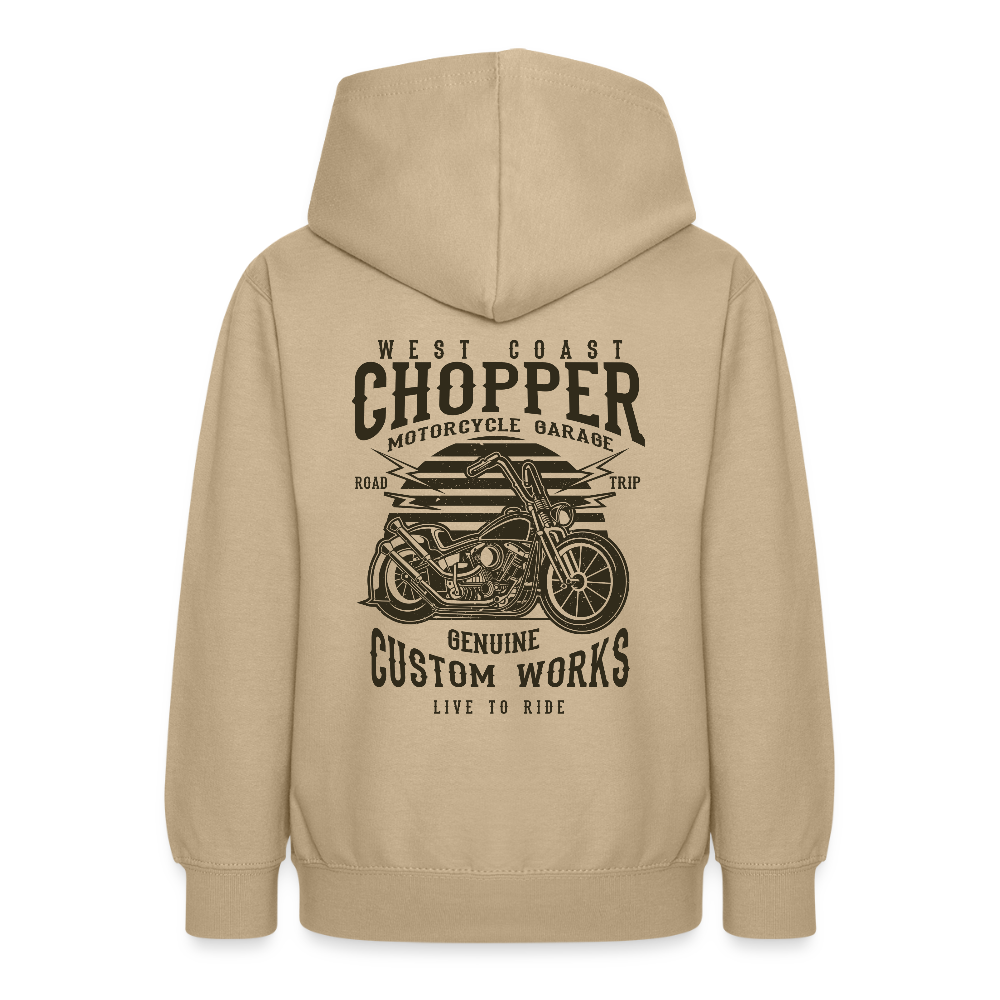 Teenager hoodie - zand