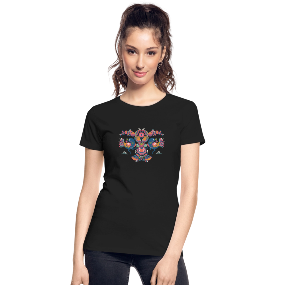 Vrouwen premium bio T-shirt - zwart