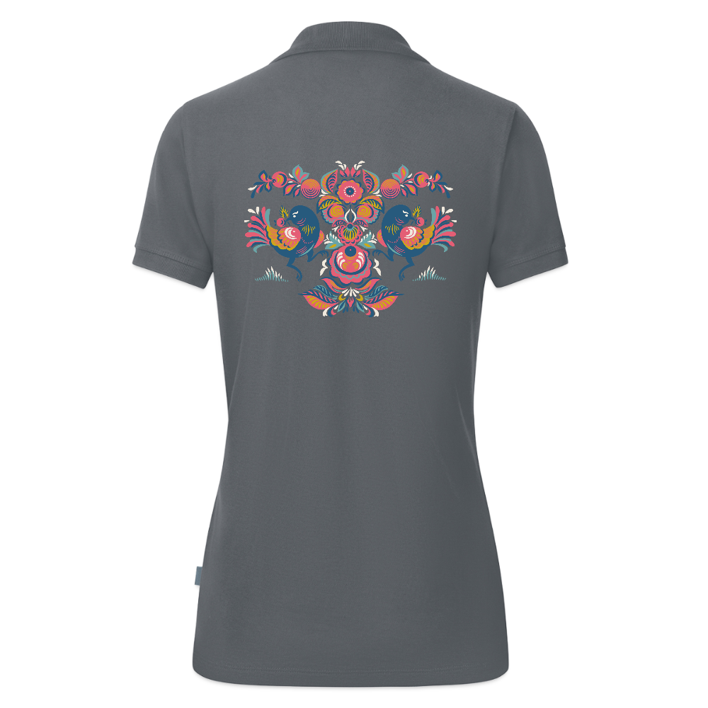JAKO Vrouwen polo Organic - grijs