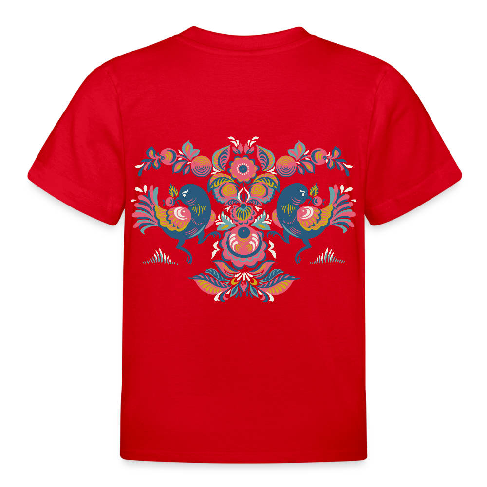 Teenager T-shirt - rood