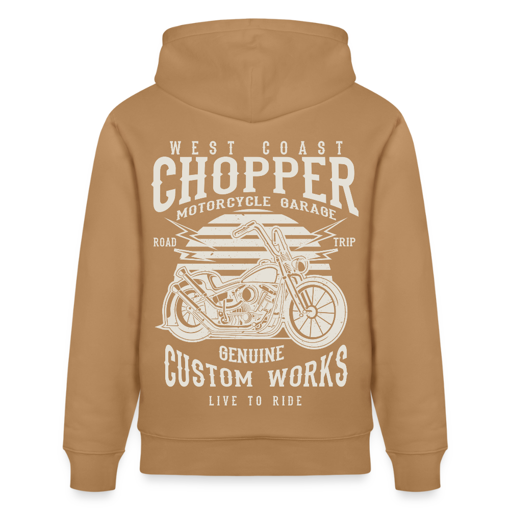 Stanley/Stella Uniseks bio-hoodie CRUISER - karamel