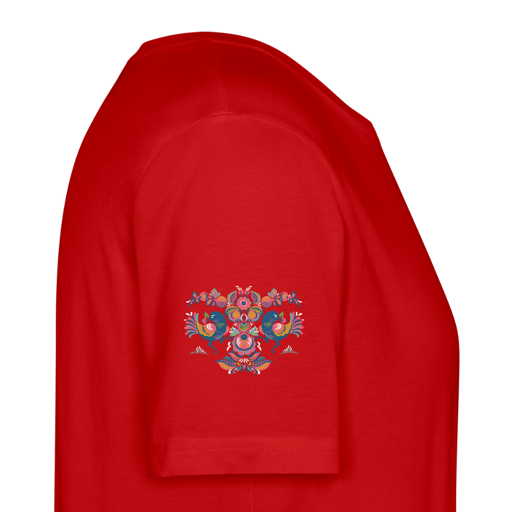 Stanley/Stella Uniseks T-shirt CRAFTER - rood