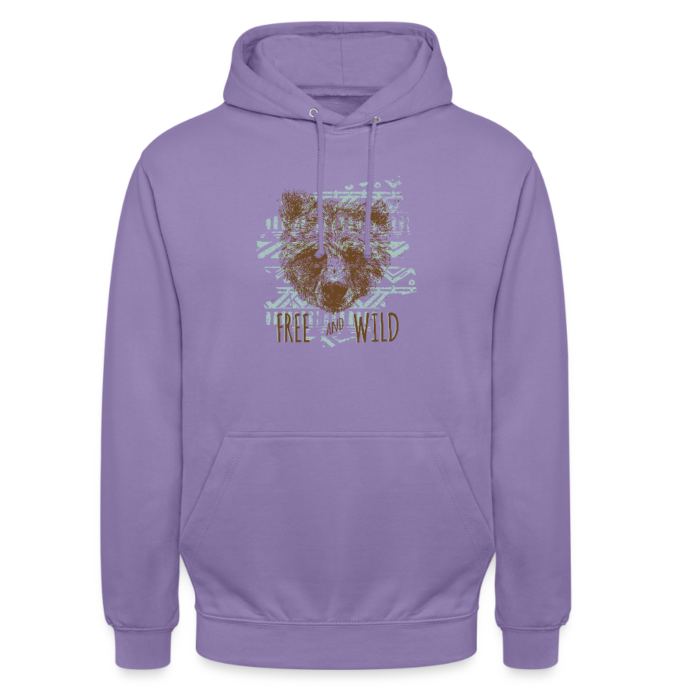 Hoodie unisex - lavendel