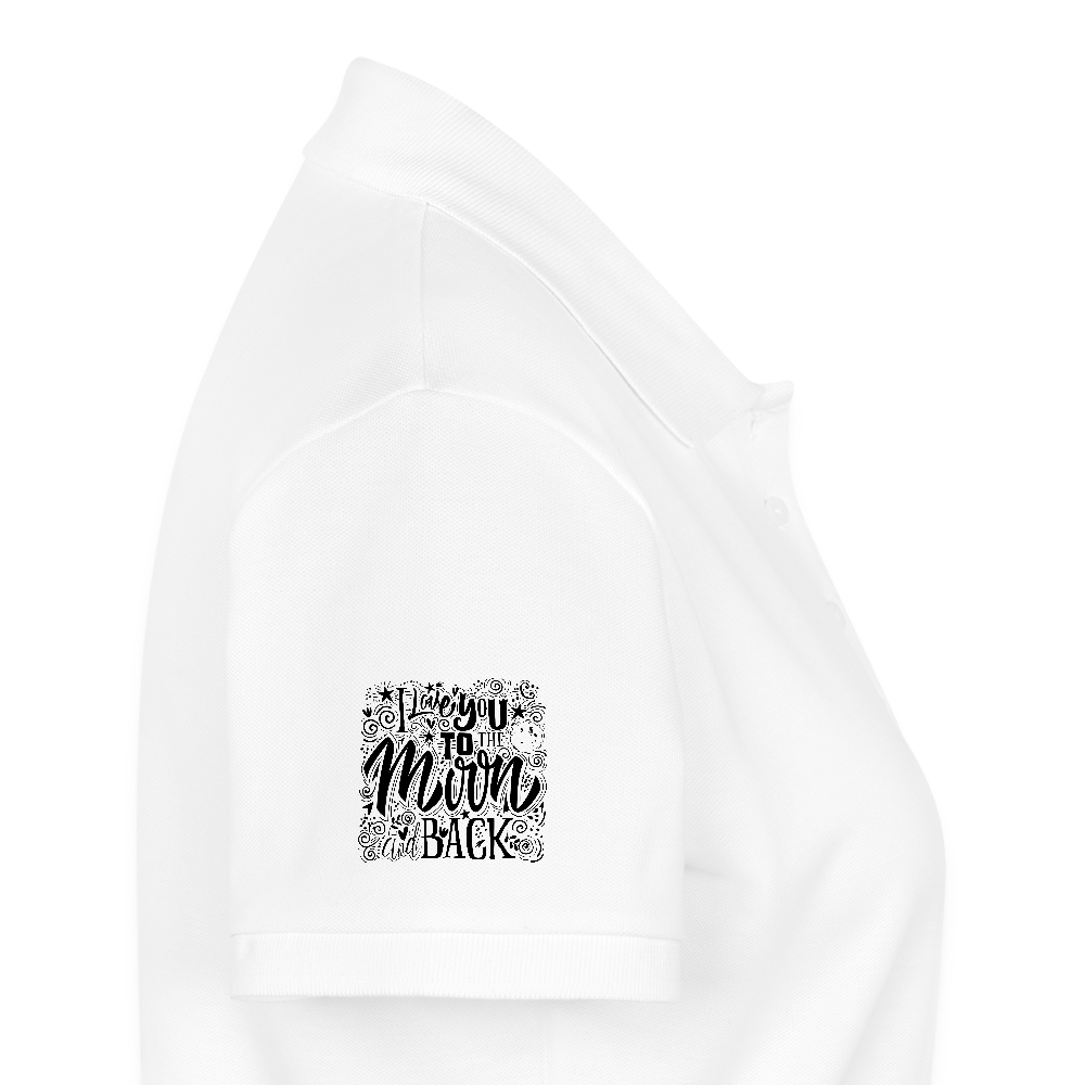 Vrouwen Premium Bio Poloshirt - wit