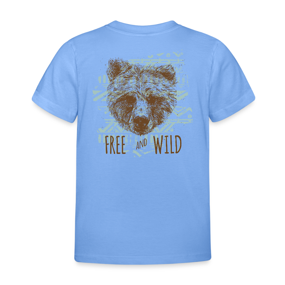 Kinderen T-shirt - hemelsblauw