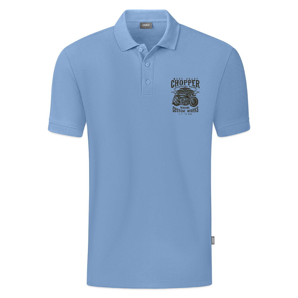 JAKO Kinderpolo Organic - sky