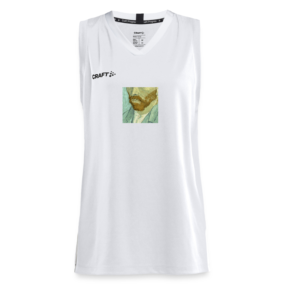 CRAFT Progress vrouwen basketbalshirt - wit