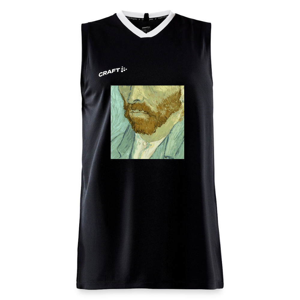 CRAFT Progress kinder-basketbalshirt - zwart