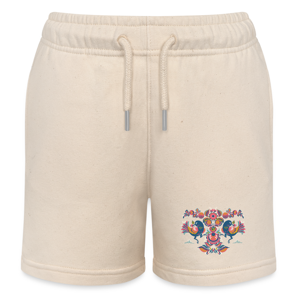 Stanley/Stella Kinder-bio-joggingshorts MINI BOLTER - witgrijs