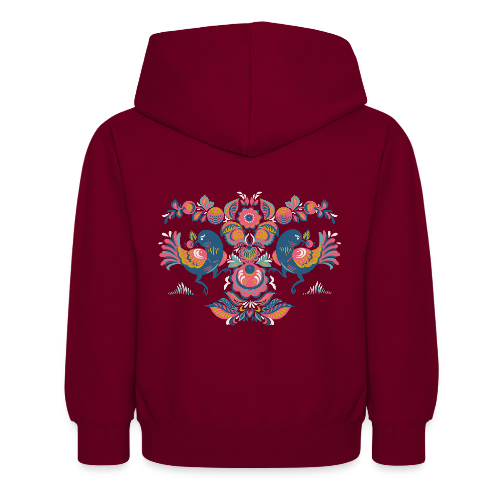Kinderhoodie - bordeaux