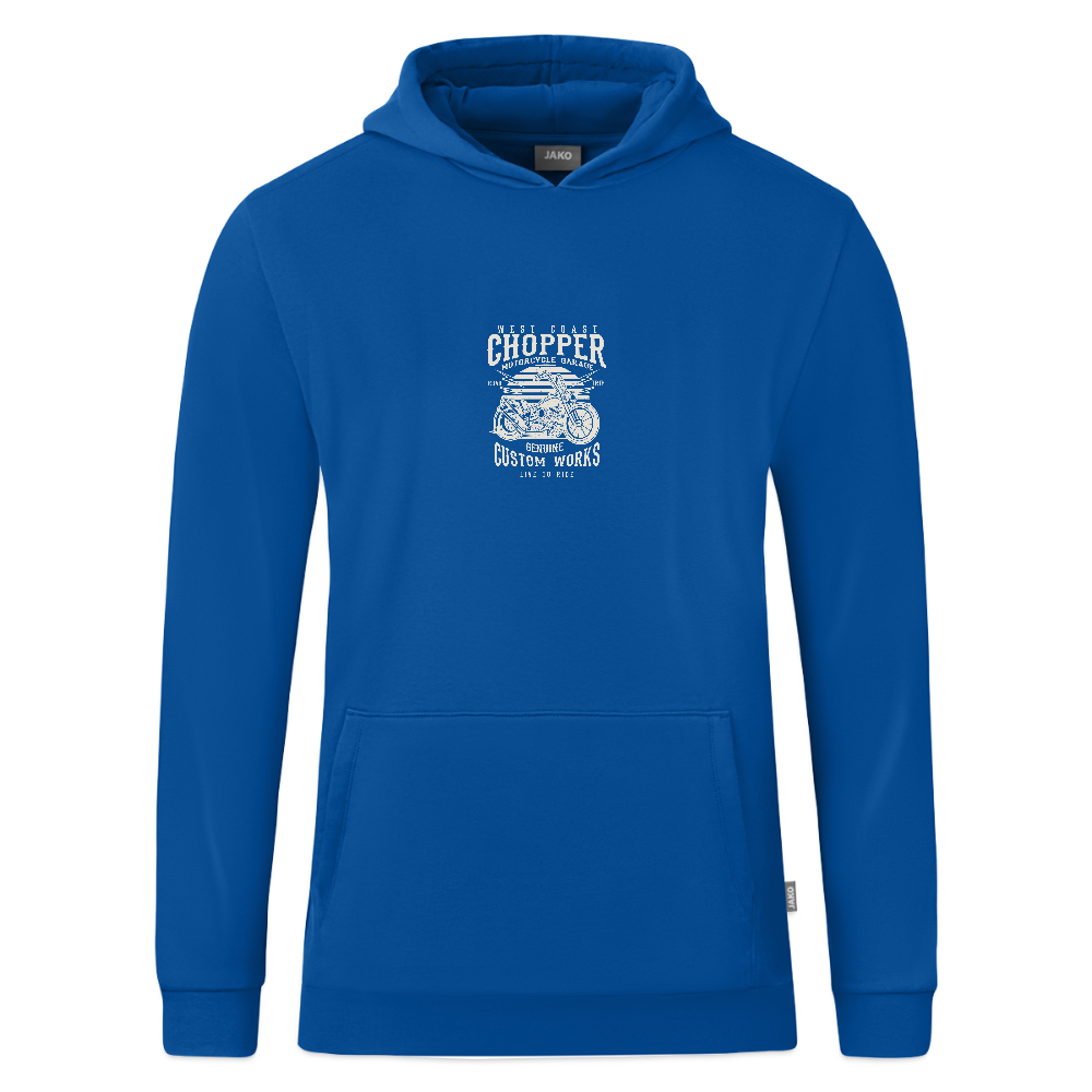 JAKO Kinderhoodie Organic - blauw