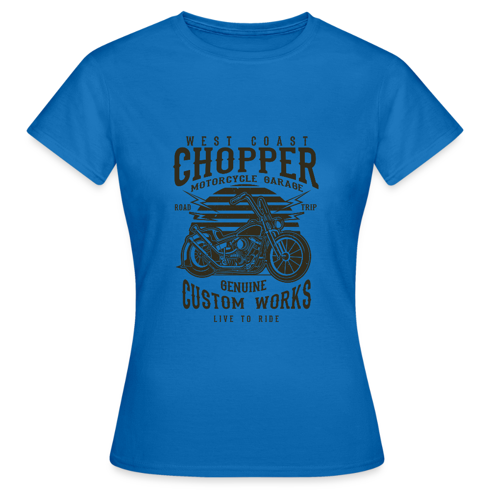 Vrouwen T-shirt - royal blauw