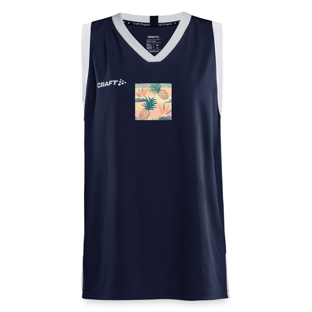 CRAFT Progress kinder-basketbalshirt - navy