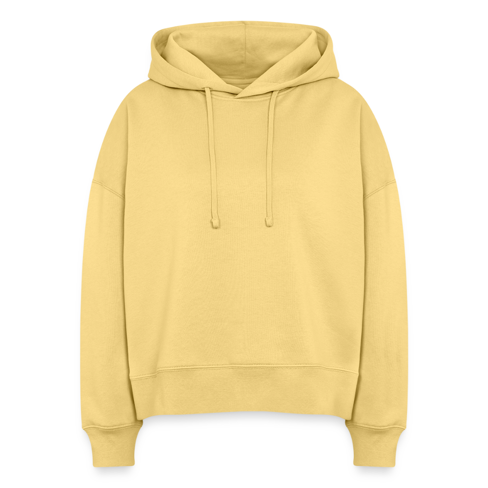 Stanley/Stella Vrouwen boxy bio hoodie Nora - gewassen geel