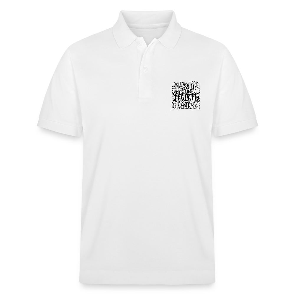 Stanley/Stella uniseks bio poloshirt PREPSTER - wit
