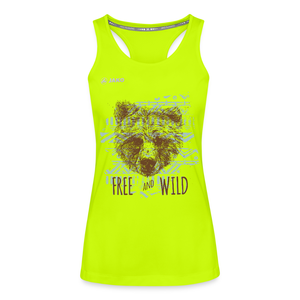 JAKO Vrouwen tanktop Run 2.0 - neongeel