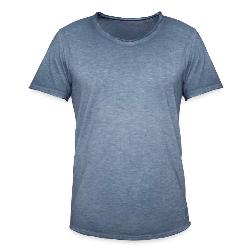 Mannen Vintage T-shirt - vintage denim