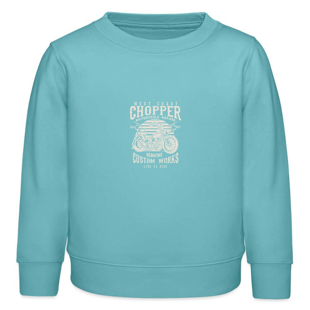 Stanley/Stella Mini Changer bio kindersweatshirt - pastel-turquoise