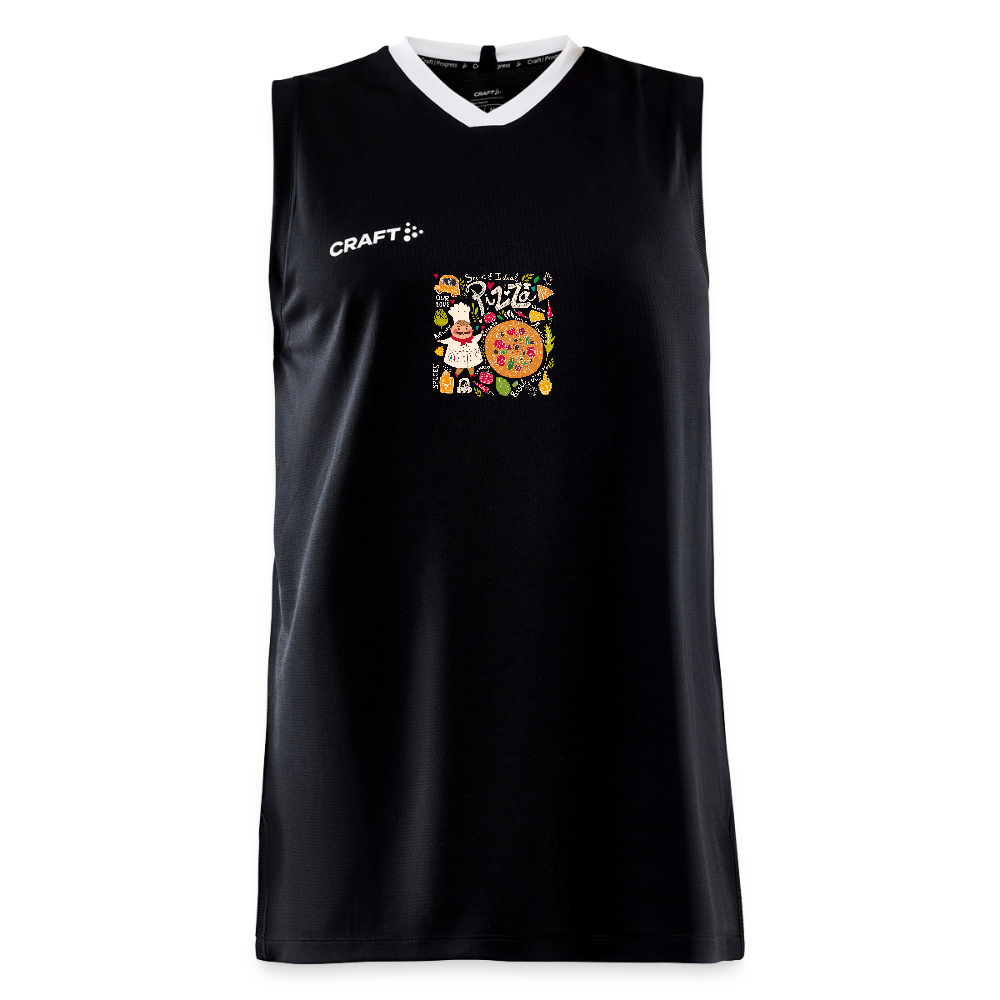 CRAFT Progress mannen basketbalshirt - zwart
