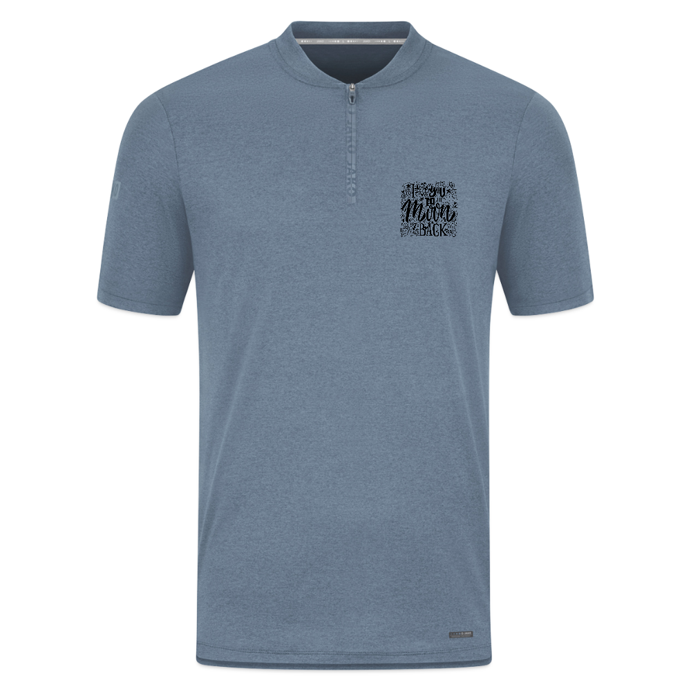 JAKO Poloshirt Pro Casual - blauwgrijs