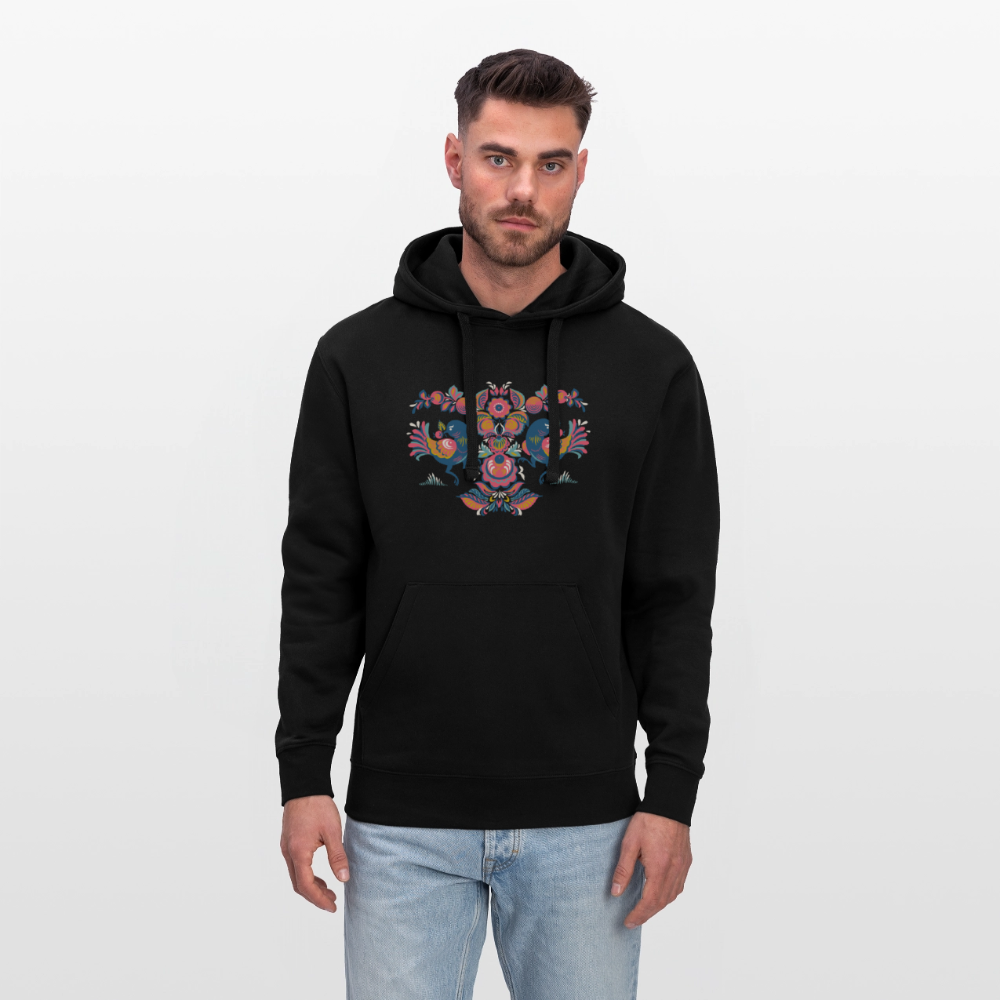 Mannenhoodie van Russell - zwart