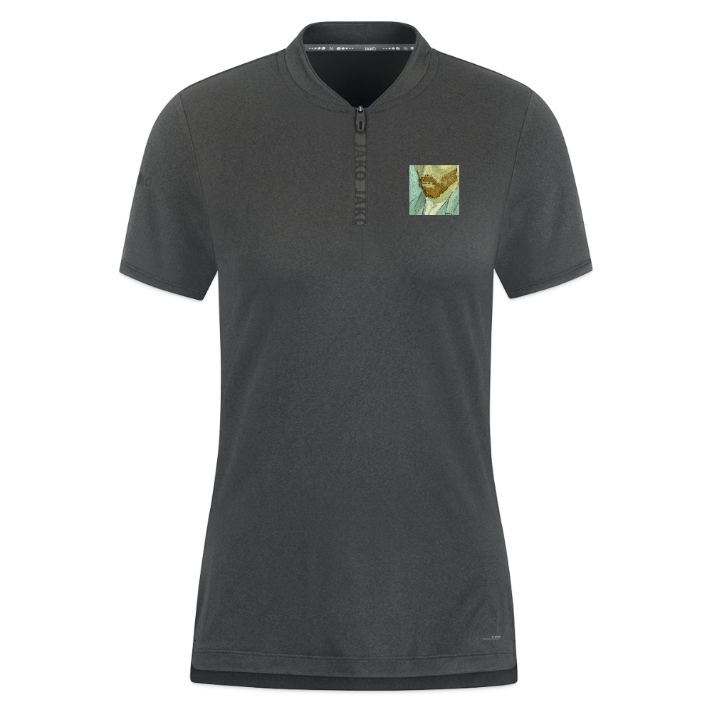 JAKO Vrouwen poloshirt Pro Casual - grafietgrijs
