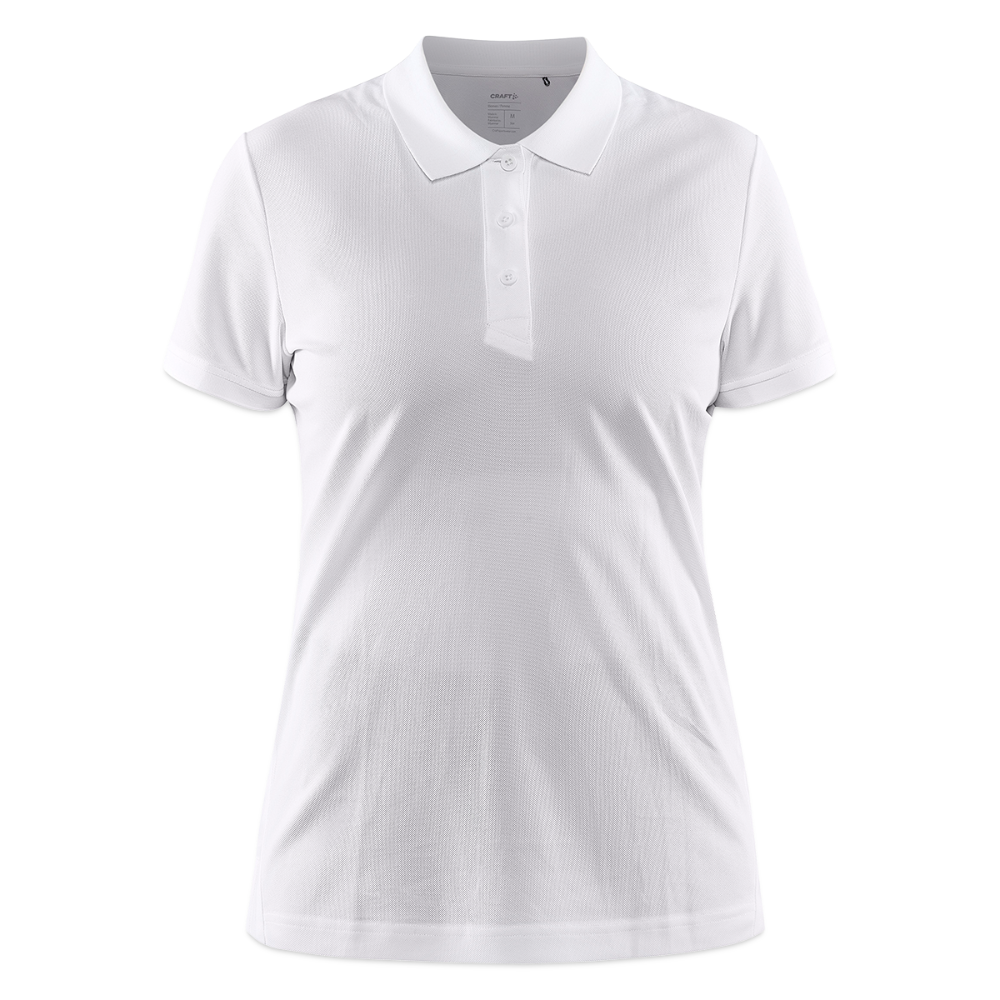 CRAFT Core Unify damespolo - wit