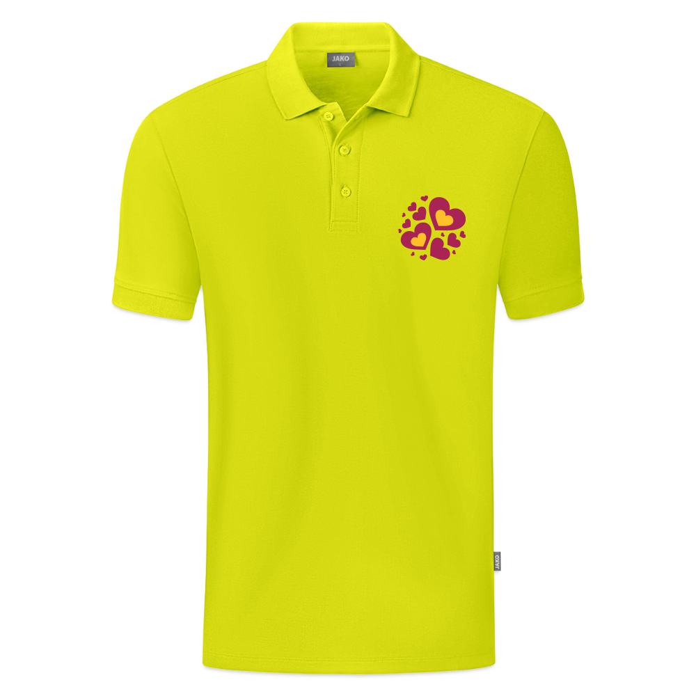 JAKO Kinderpolo Organic - limegroen