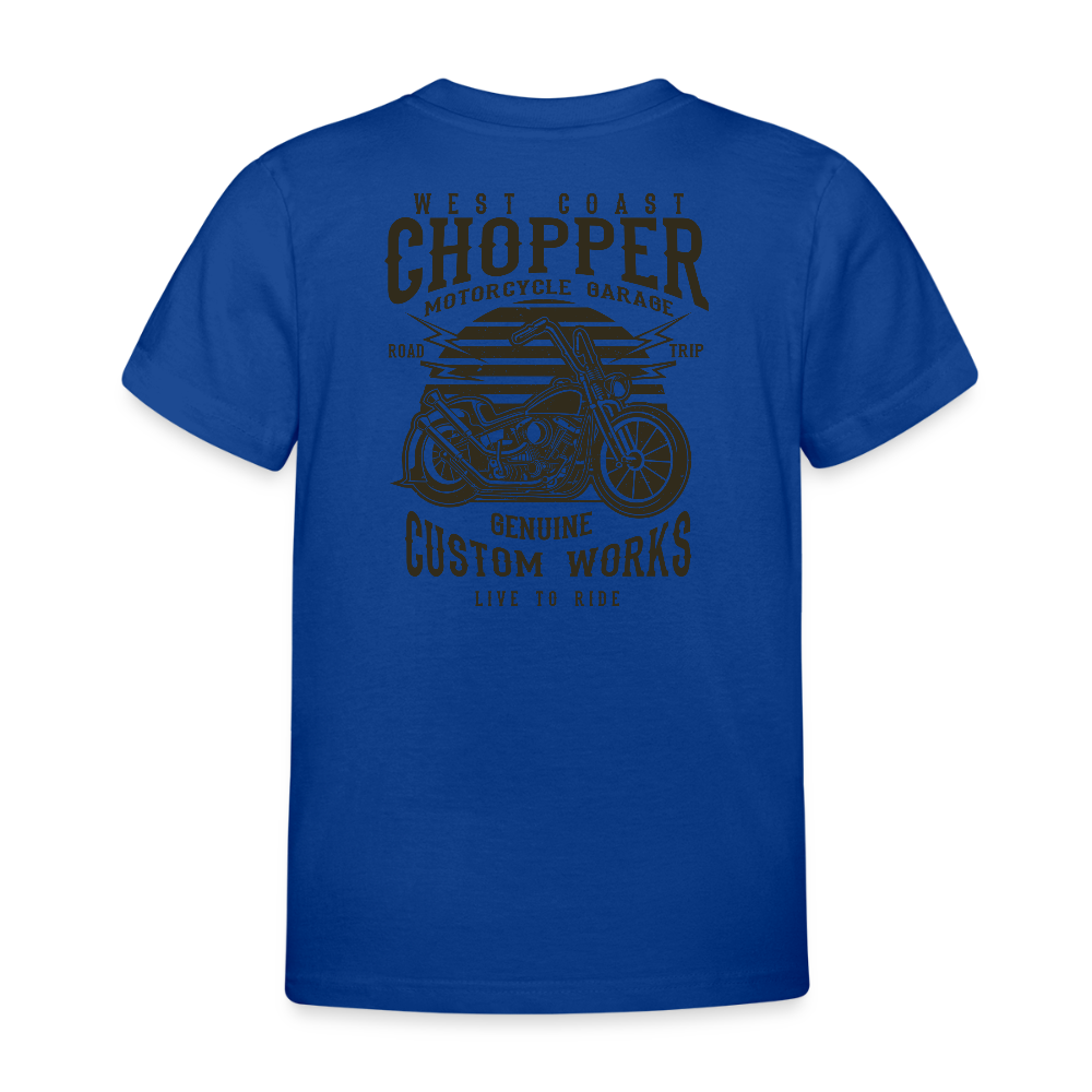 Kinderen T-shirt - koningsblauw