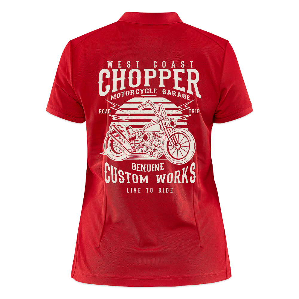 CRAFT Core Unify damespolo - rood