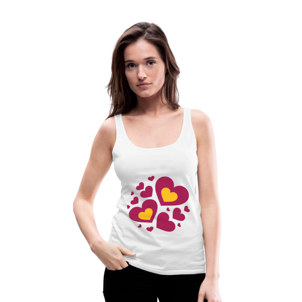 Vrouwen Premium tank top - wit