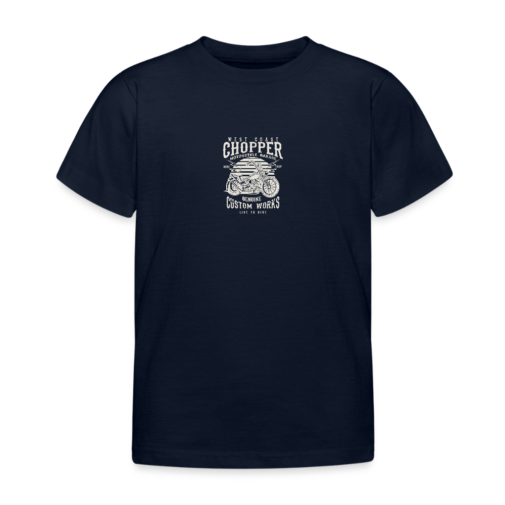 Kinderen T-shirt - navy