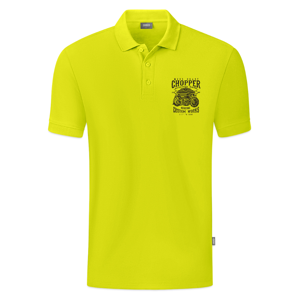 JAKO Kinderpolo Organic - limegroen