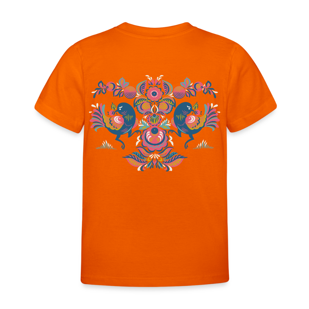Kinderen T-shirt - oranje